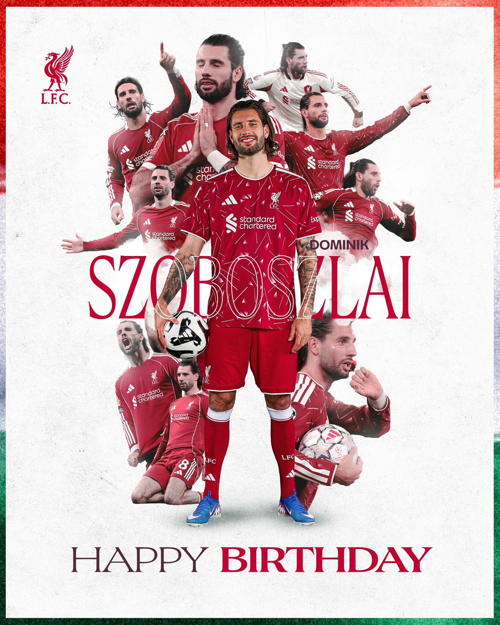 Wishing a very happy birthday to our no.8! 🥳