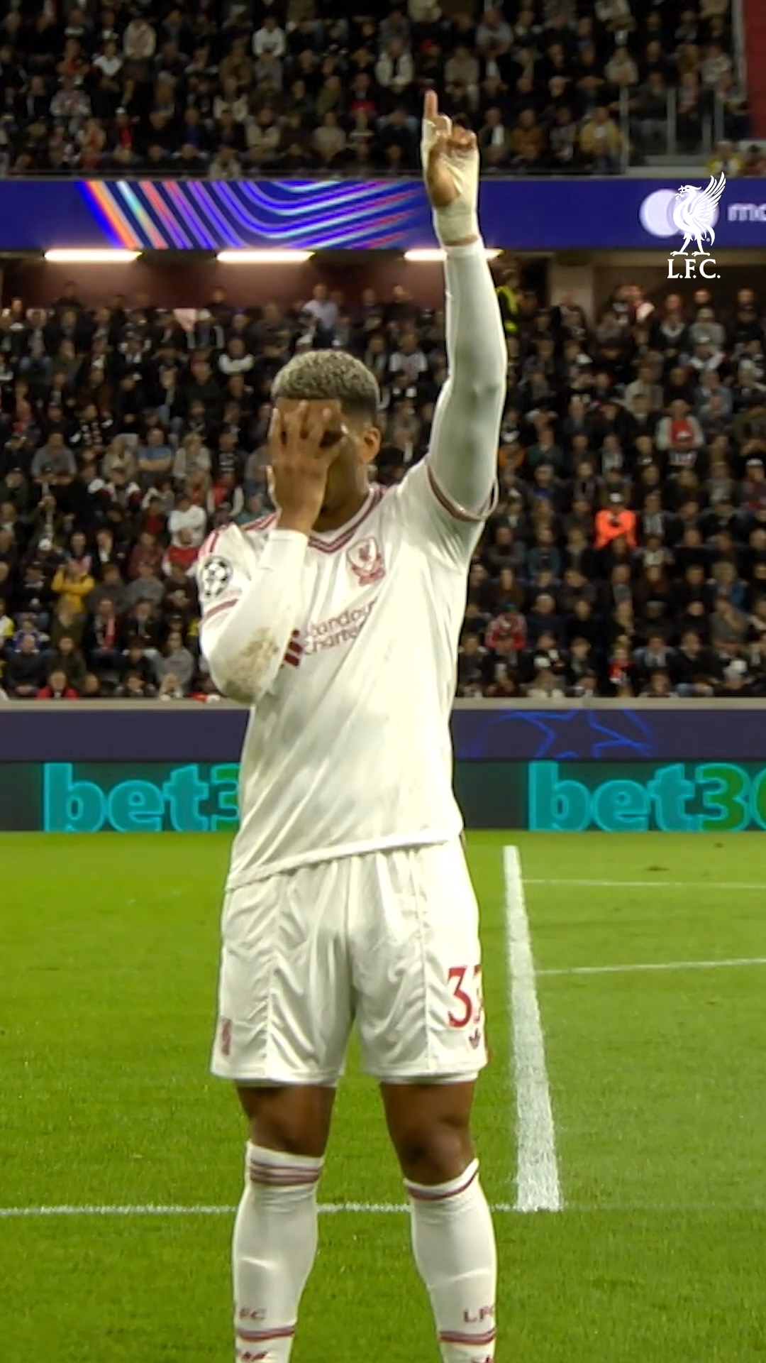 Ronald’s first Liverpool goal 😍