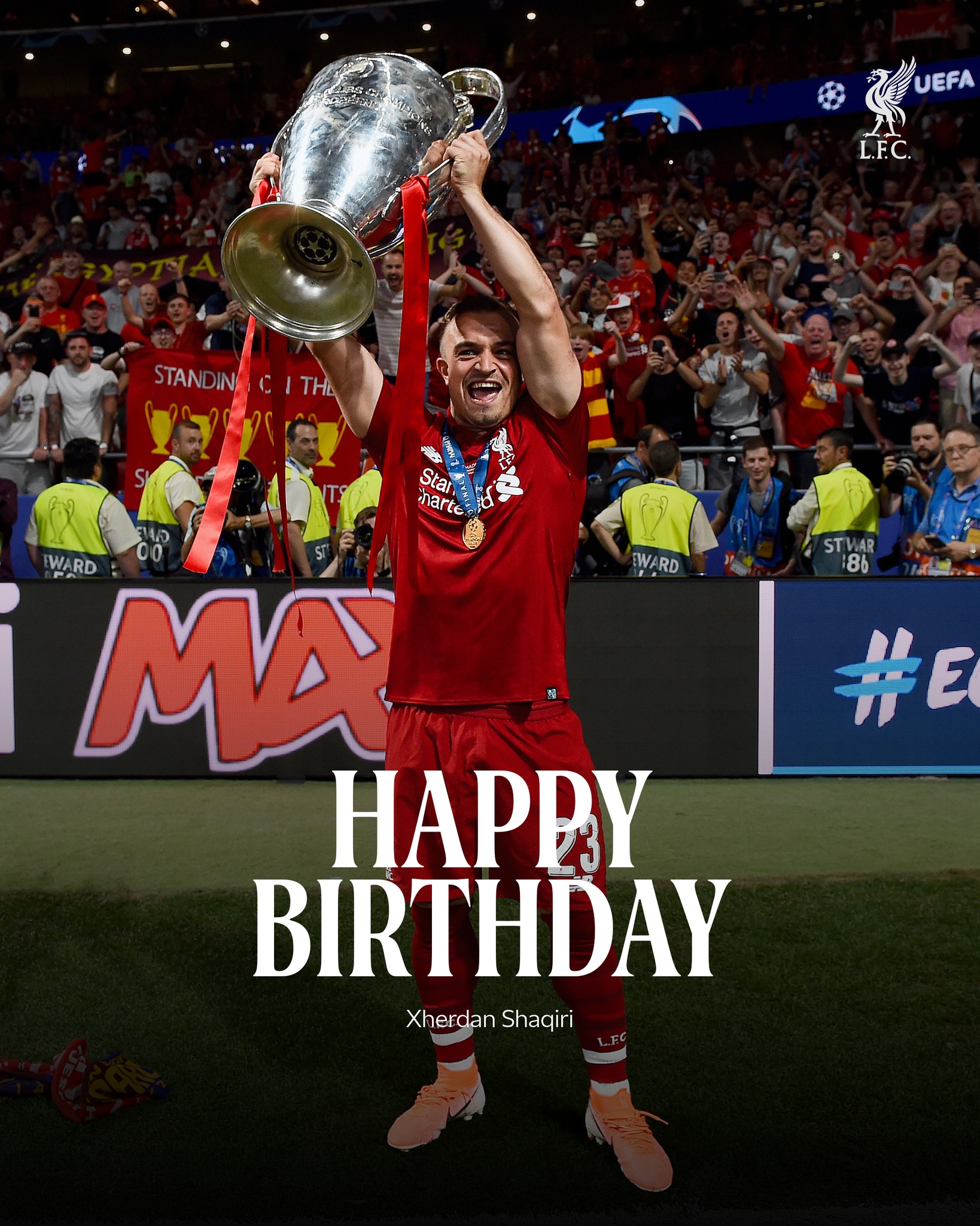 Happy birthday, Xherdan Shaqiri 🙌🎂