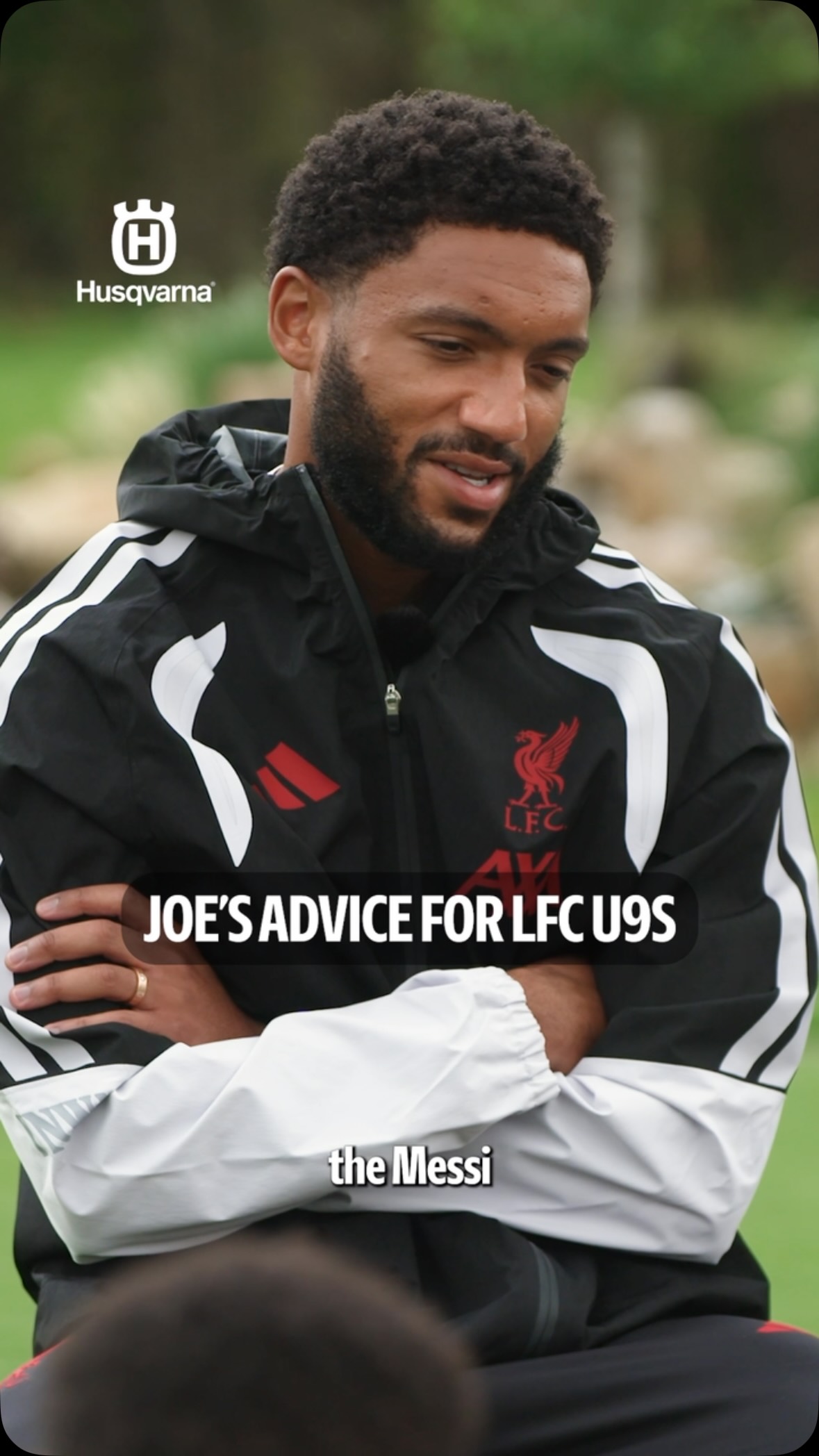 Be more Joe Gomez ❤️ Our defender imparts his advice on the U9s, explaining what it takes to be a professional footballer 🧠