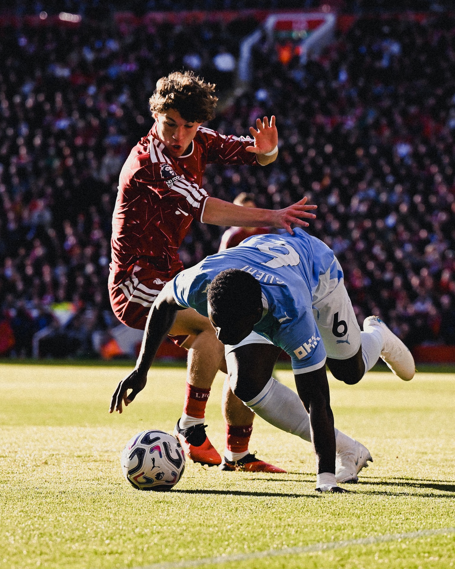 Battling against Manchester City 💪