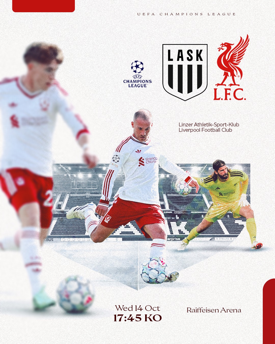 A European away day for the Reds 👊⚪️