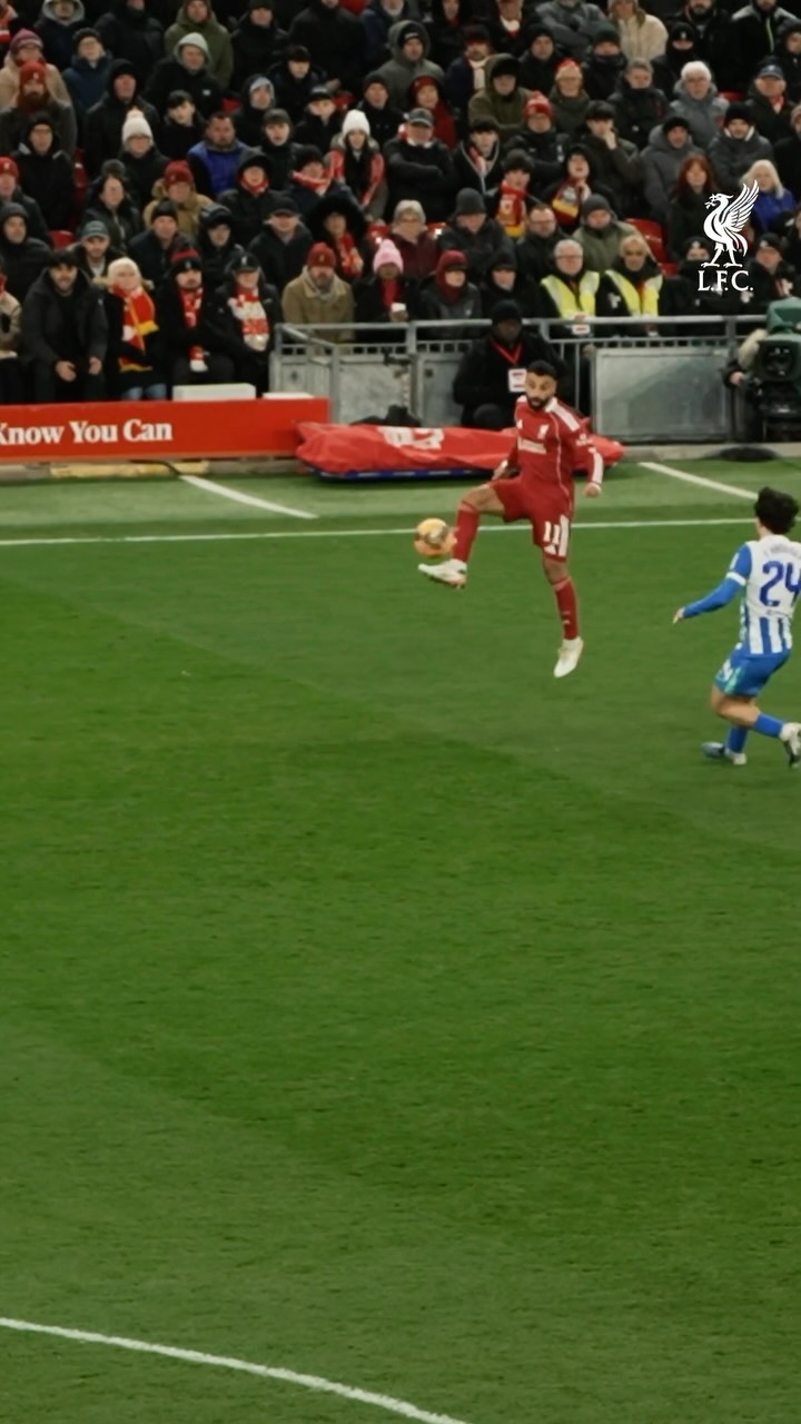 Salah’s sublime assist 🤝 Szoboszlai’s clinical finish 💥
