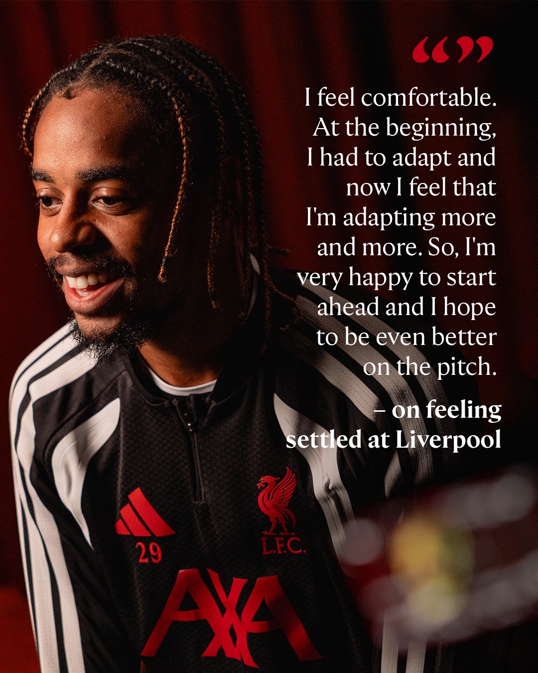 Bradley on his start to life at Liverpool, and facing Manchester City 🔜💬