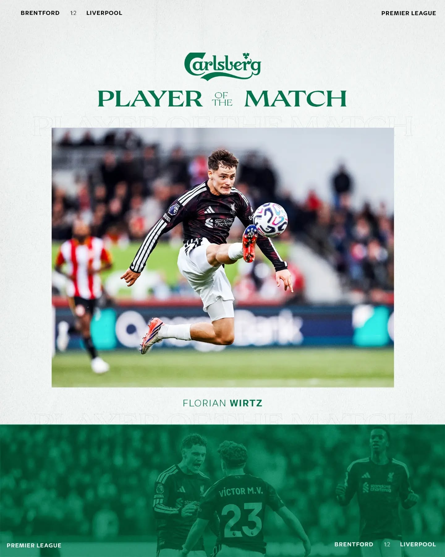 Love it, Flo 👏 Your carlsberg Player of the Match 🏆