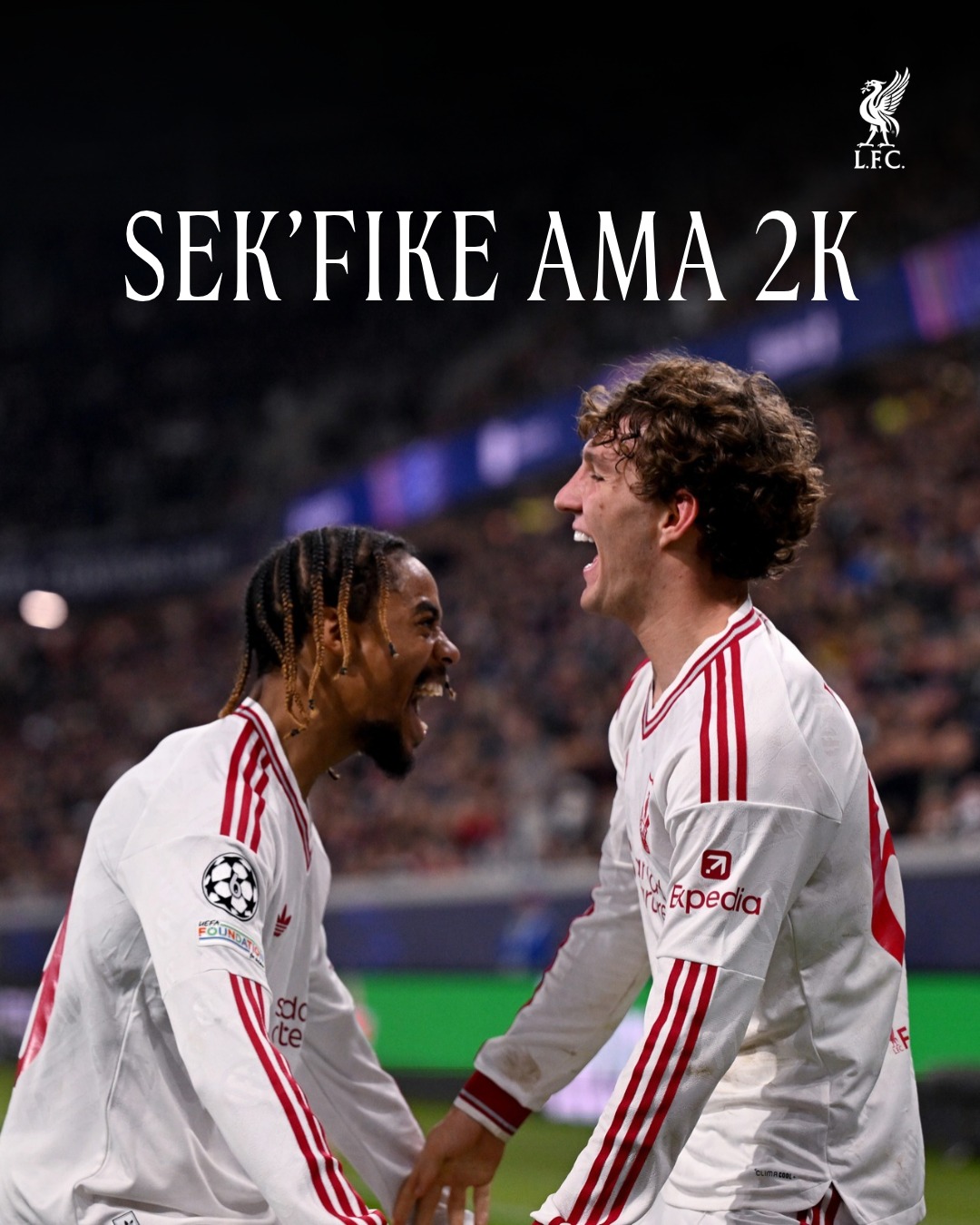 Barcola 🤝 Koumas #lfcafrica