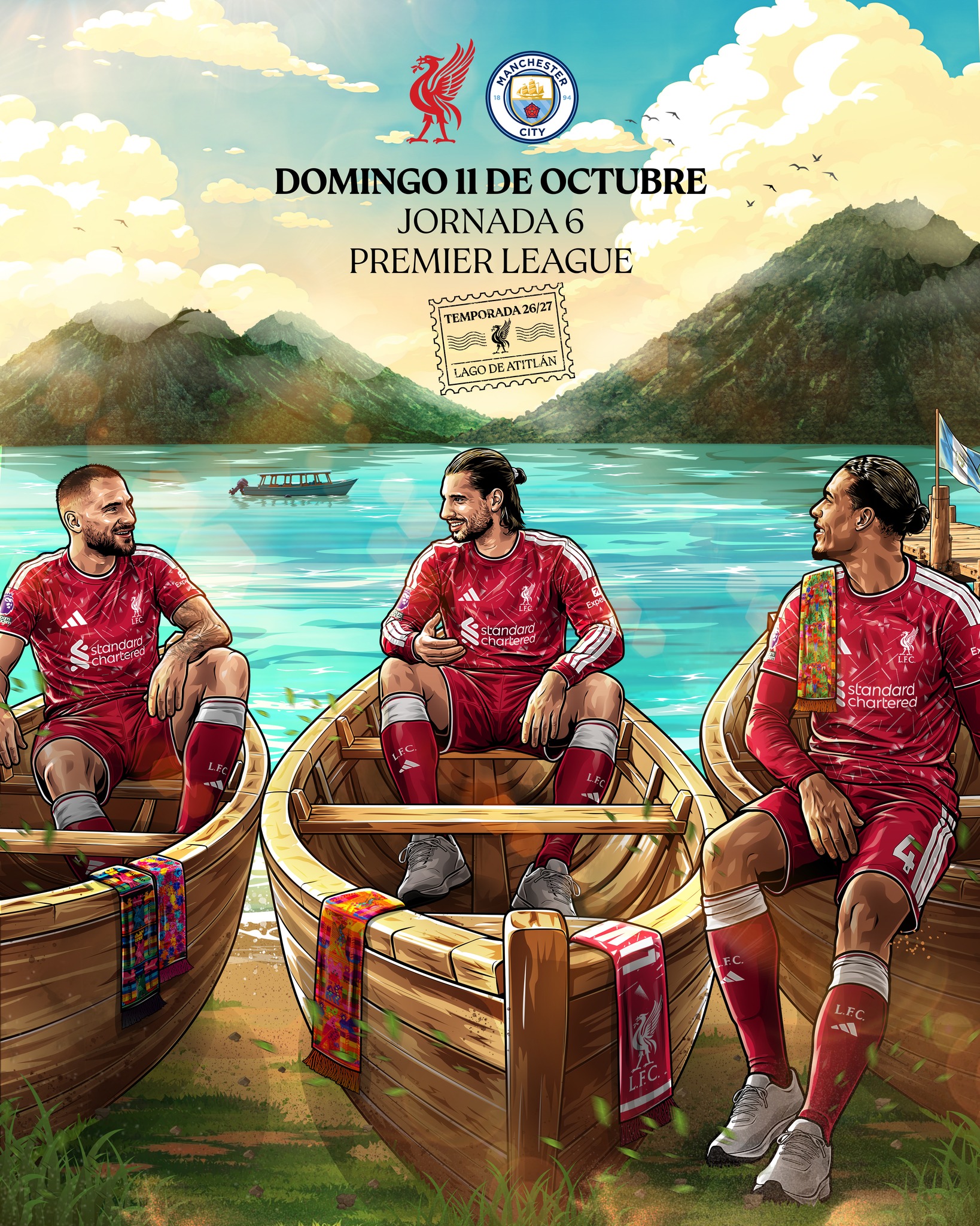 ¡Hoy es domingo de Liverpool! ¿Desde dónde lo viven hoy, Reds? 🔴🌎