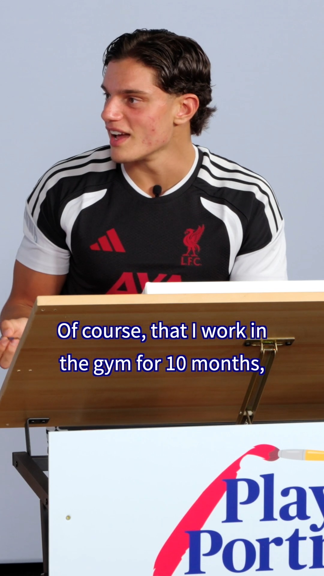 Conor and Giovanni kick off axa_uk Player Portraits S3! 🙌 The pair discuss their journeys, THAT slide tackle, rehab and more as they paint their teammates 👀🎨