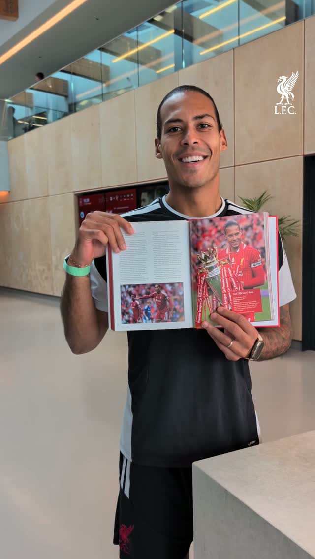 In esteemed company 🤩 Reds react to being in our new book ✨