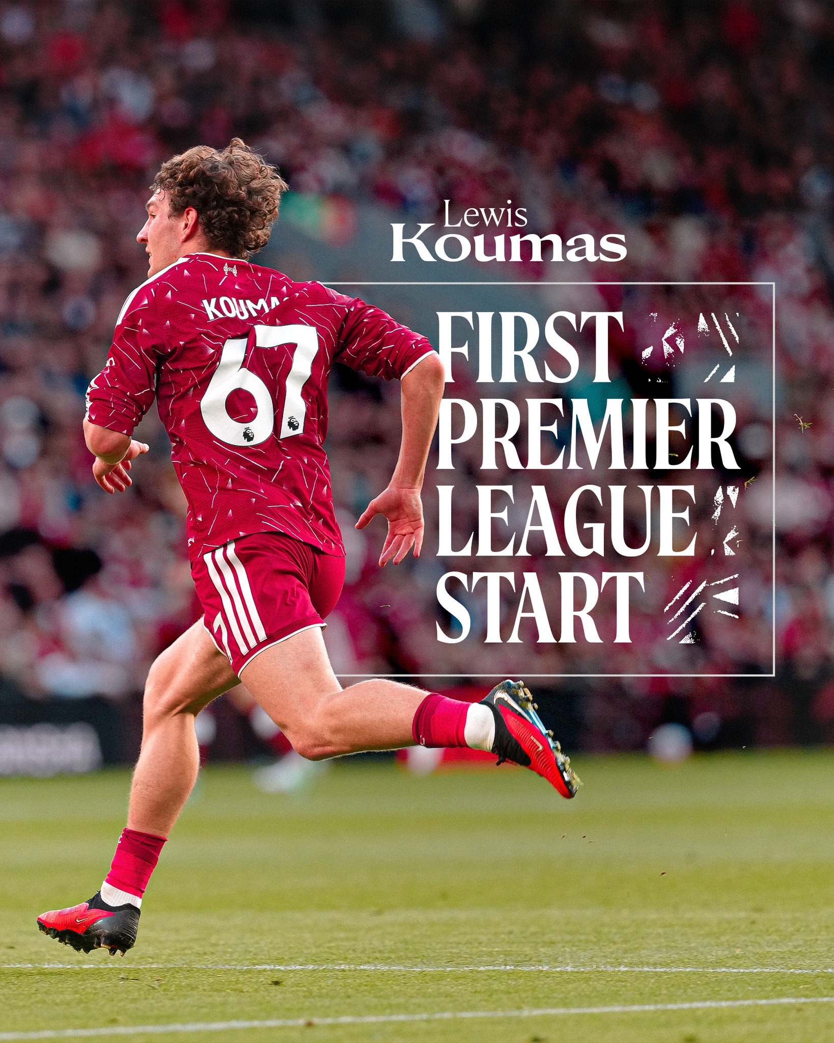A landmark for Lewis Koumas 💪