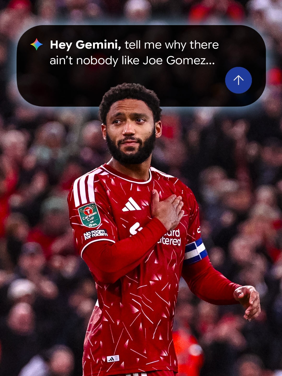 Ain’t nobody, like Joe Gomez! ✨ googlegemini
