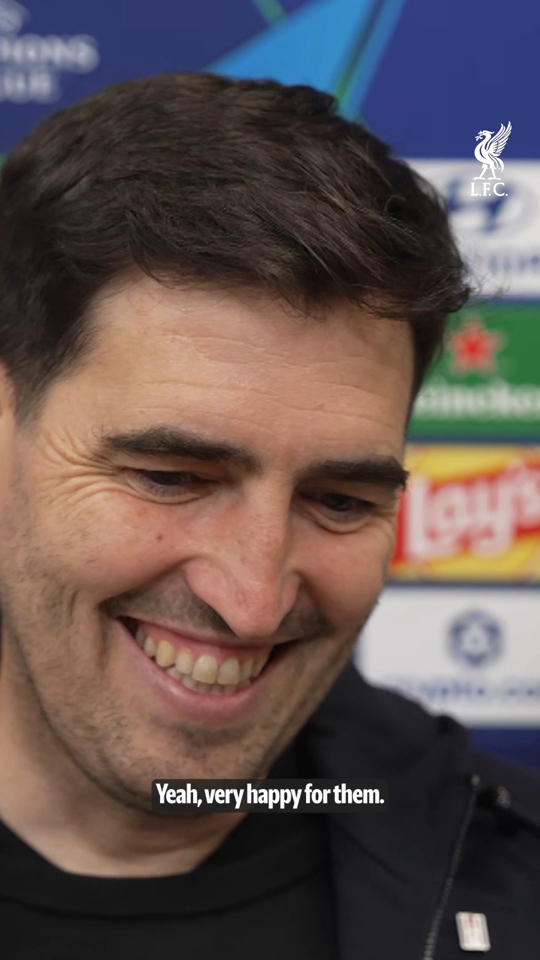 “I really enjoyed it!” 🗣️ Andoni Iraola on the positives from last night’s win 🙌