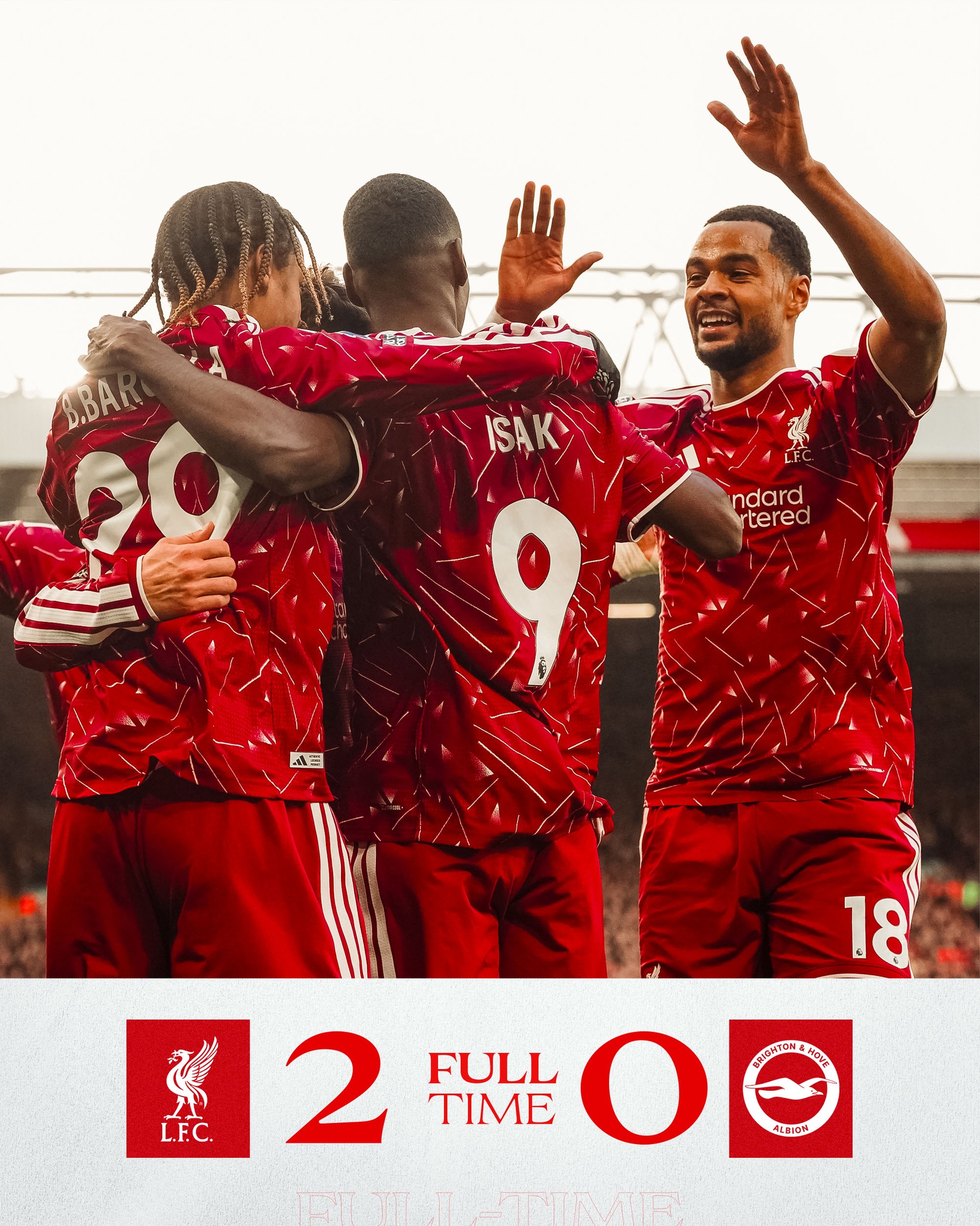 Three points at Anfield ✊🔴