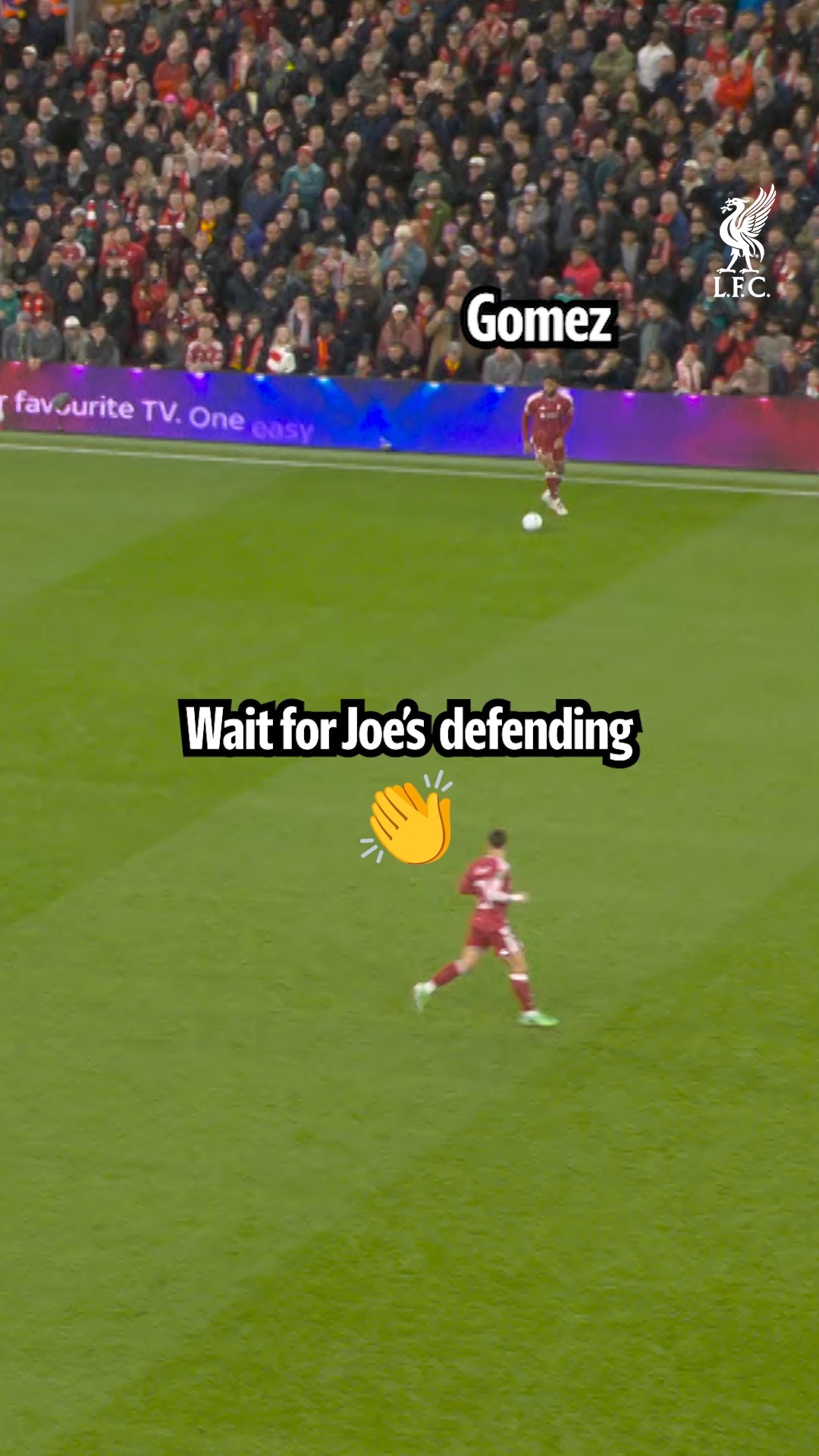 Joey G contributing at both ends 💪