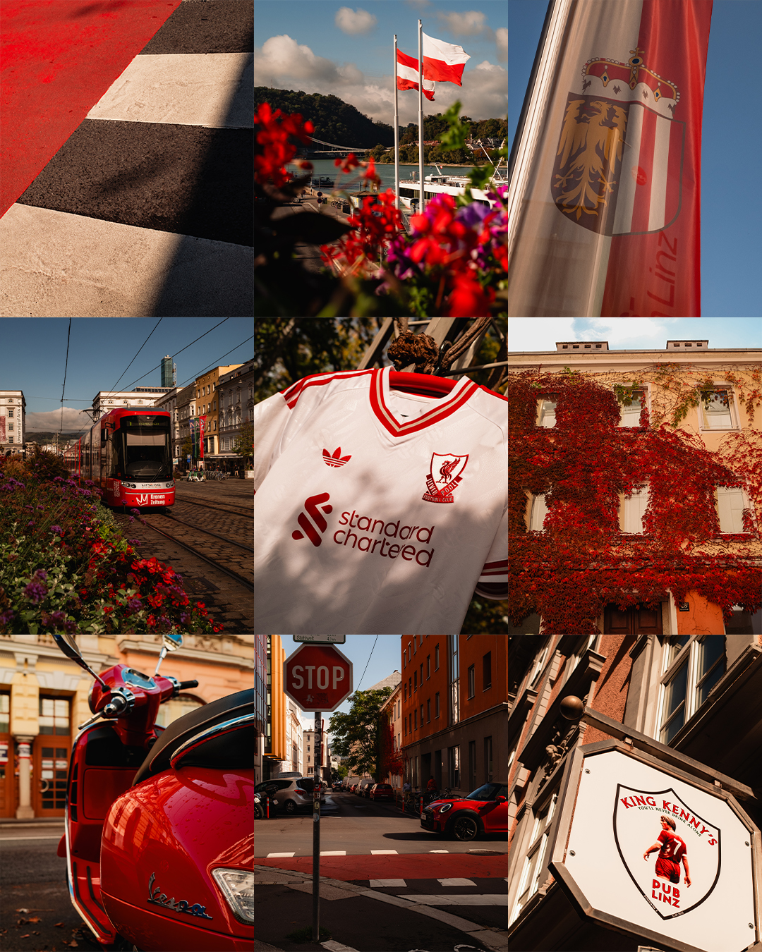 The Reds on the road 🔴🌍 #UCL