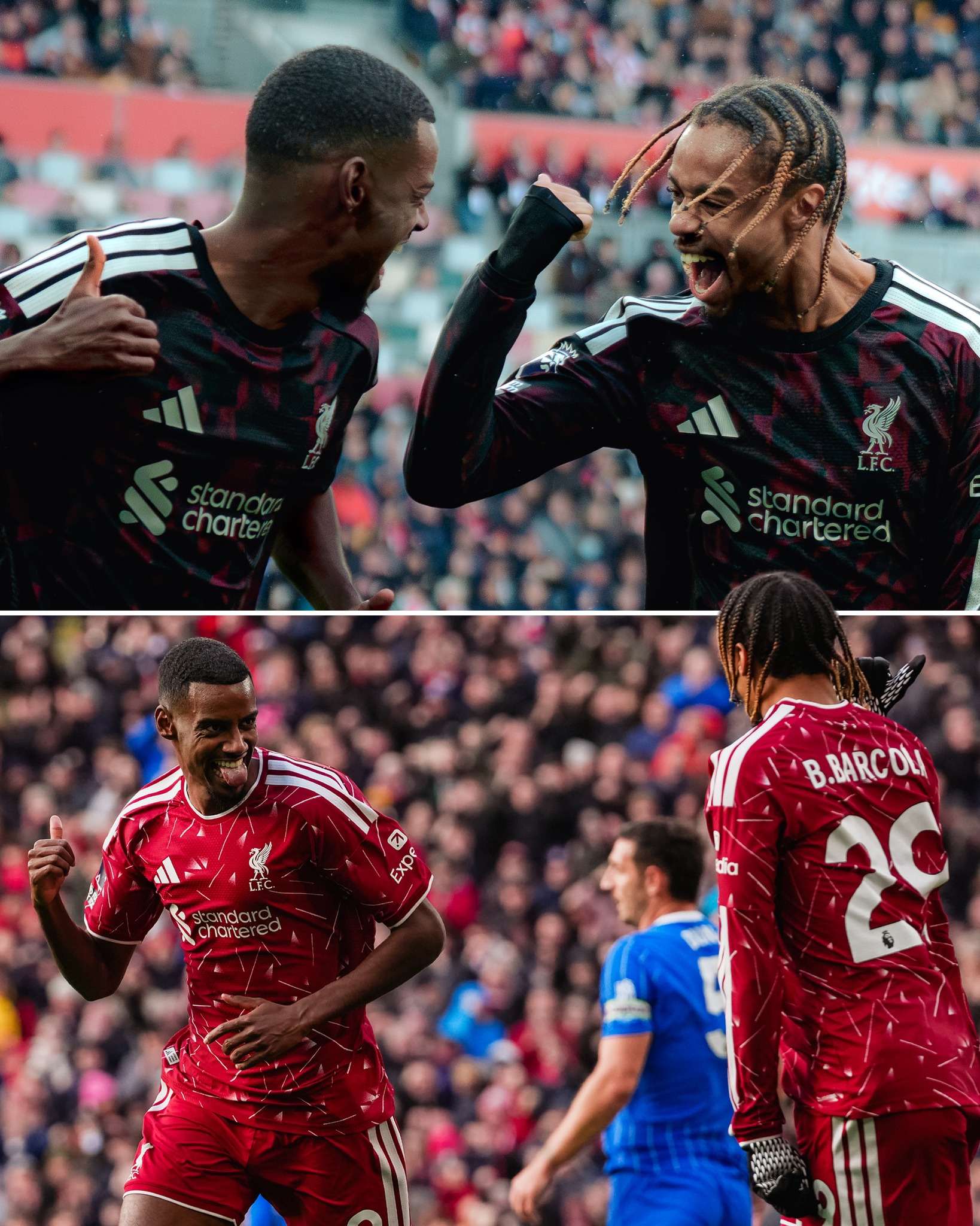 Barcola 🅰️ Isak ⚽️ Barcola 🅰️ Isak ⚽️ Linking up in back-to-back Premier League games 🤝