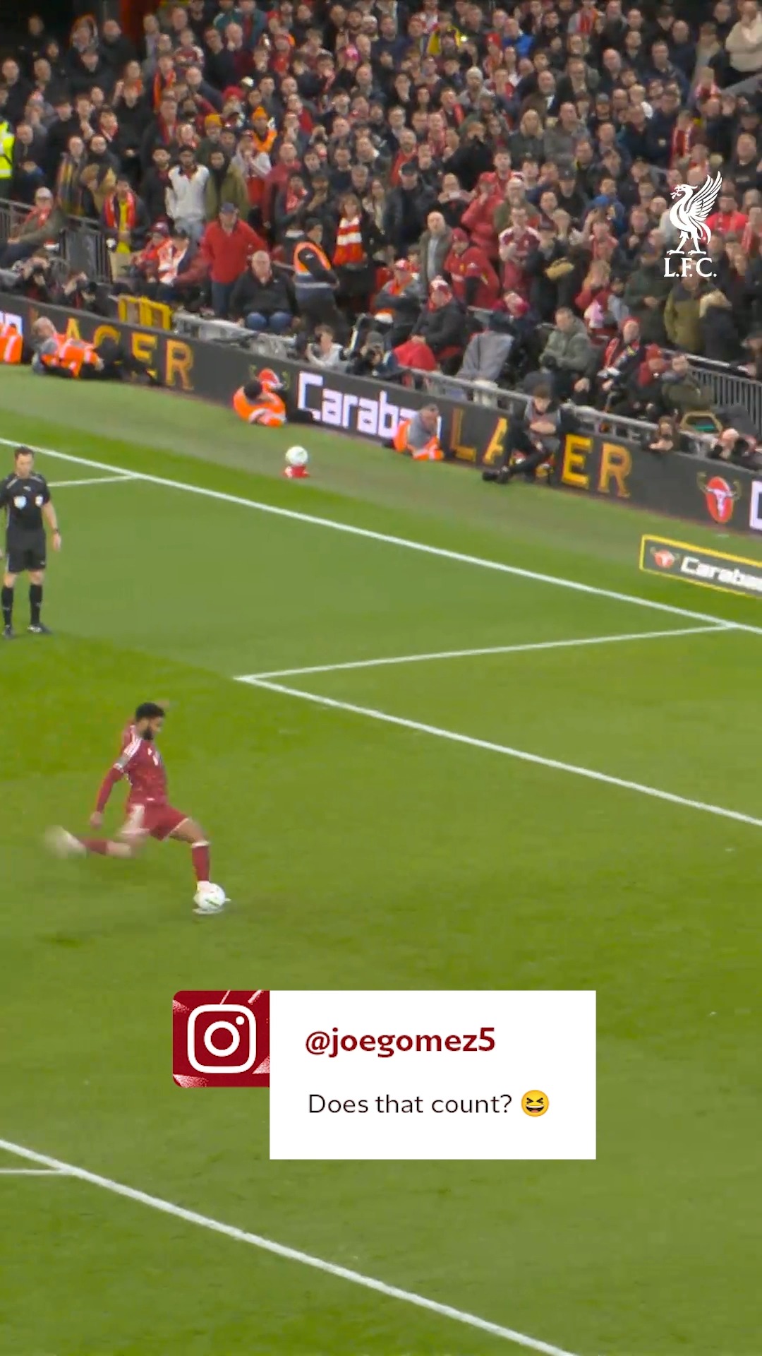 An important strike, Joey 👏