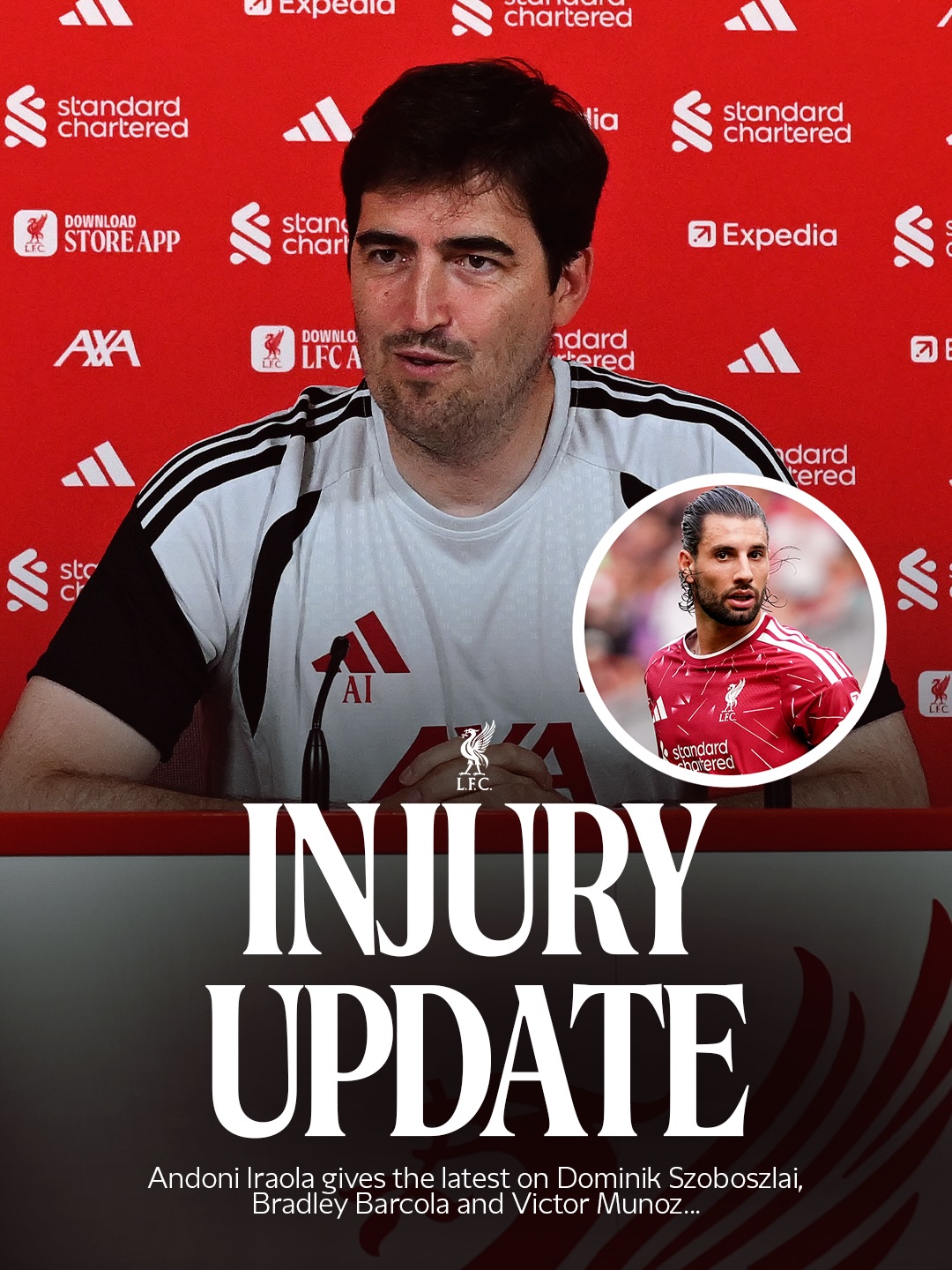 Andoni’s pre #LIVBHA team news 🗞️💬