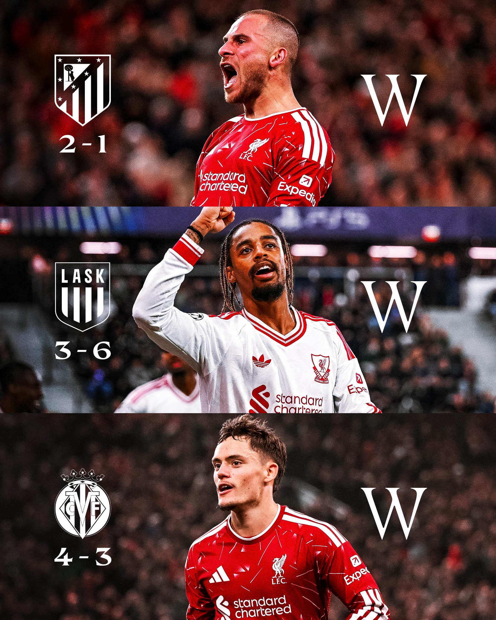 Three wins from three in the championsleague this season ✊
