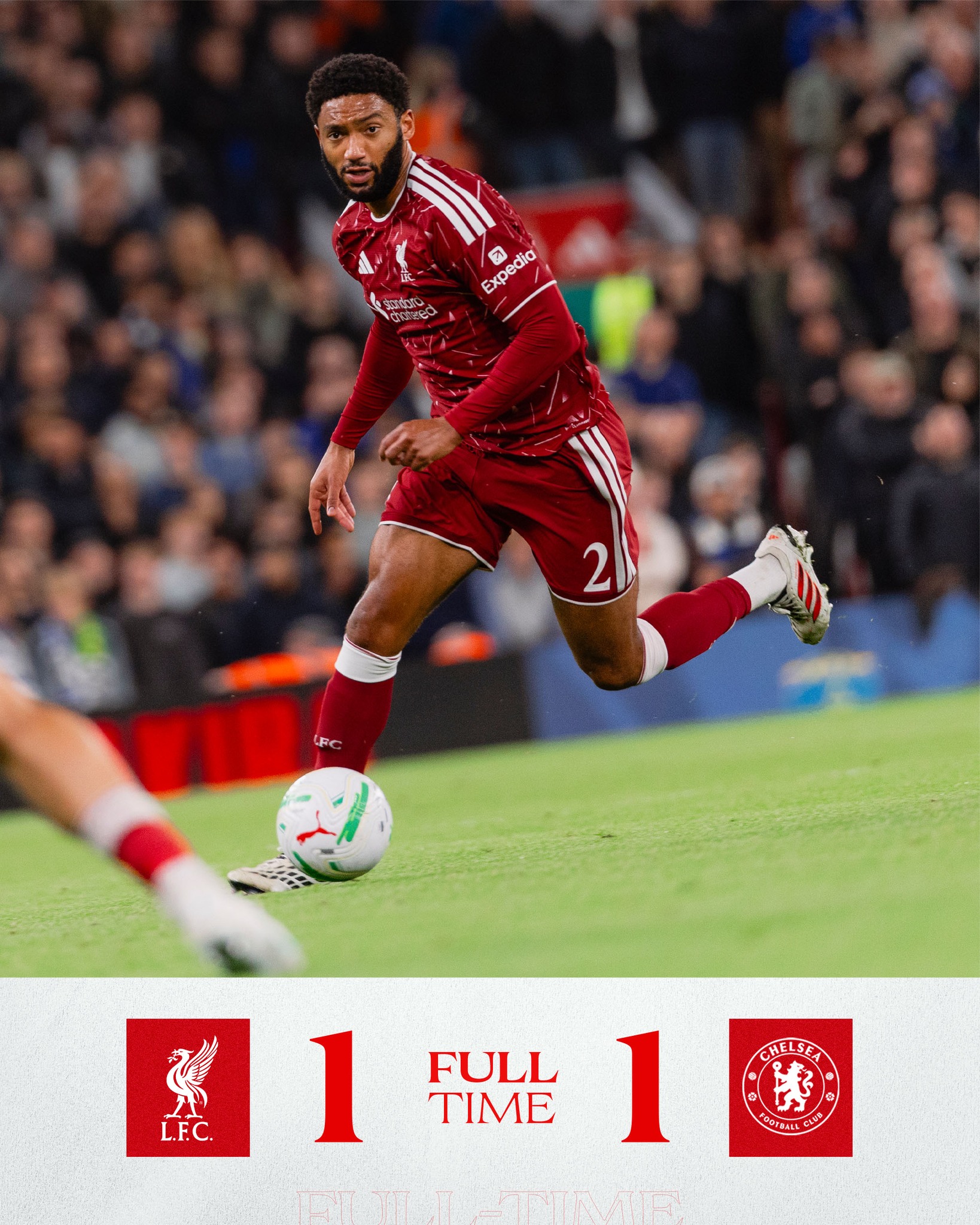 We head to penalties.