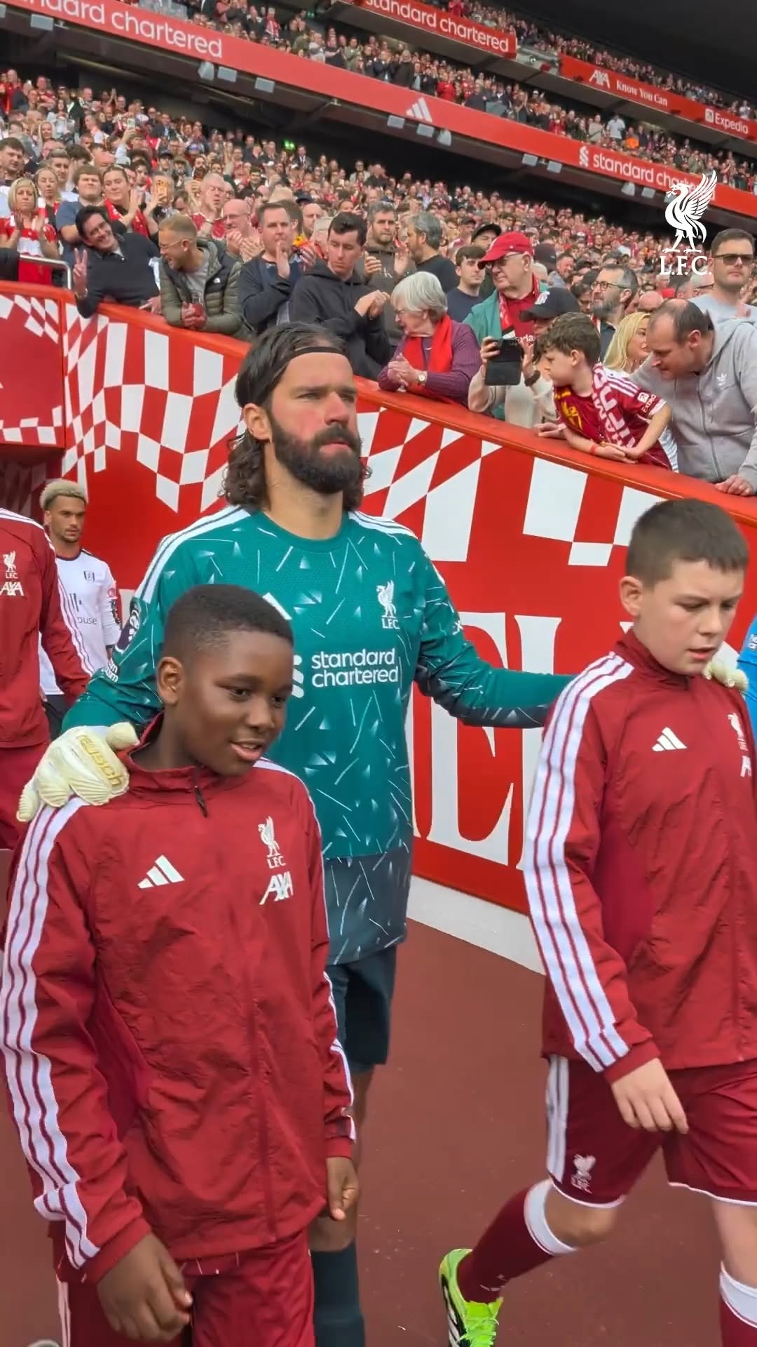 Stepping out at Anfield ✨🏟️