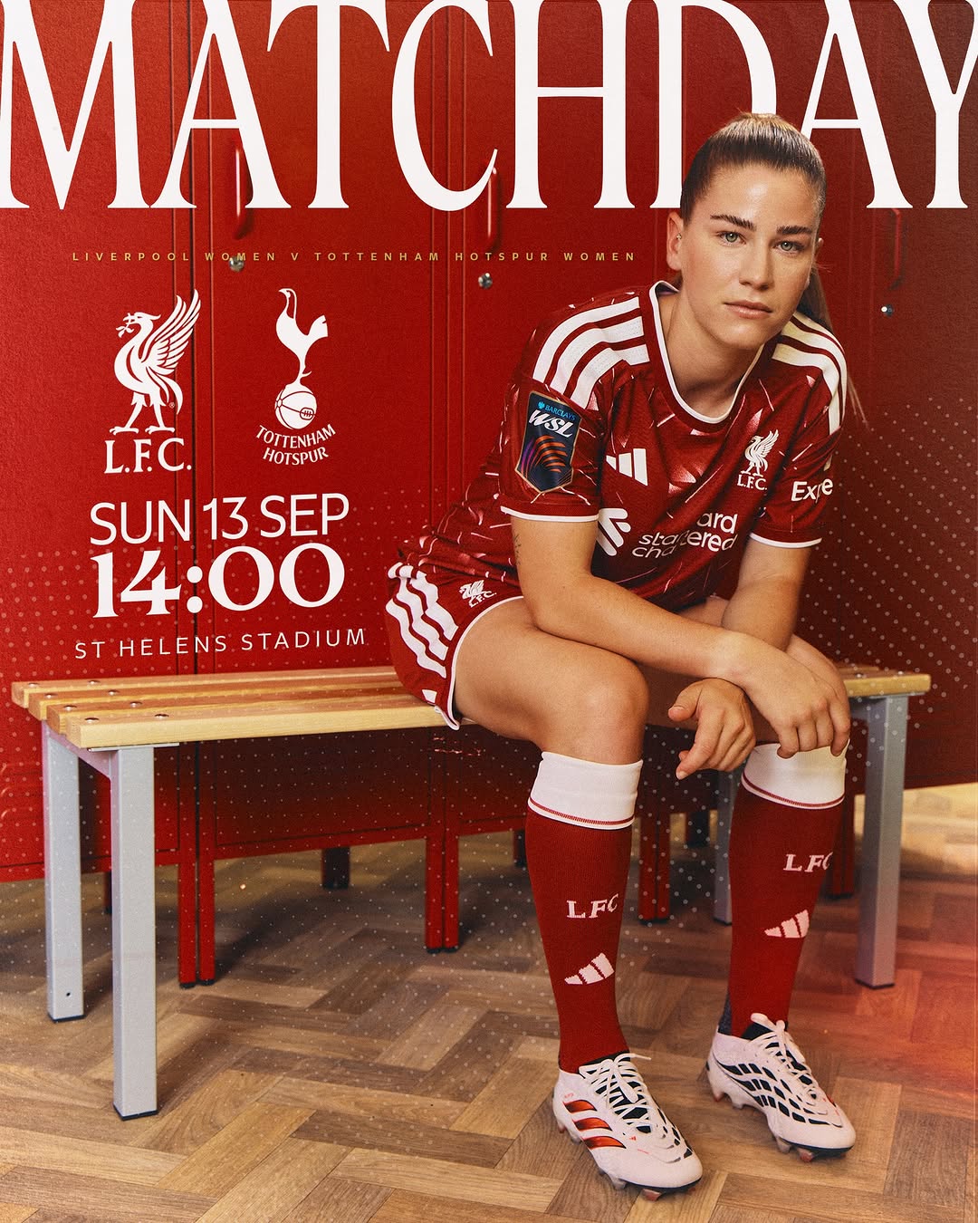IT'S MATCHDAY 🙌🔴...