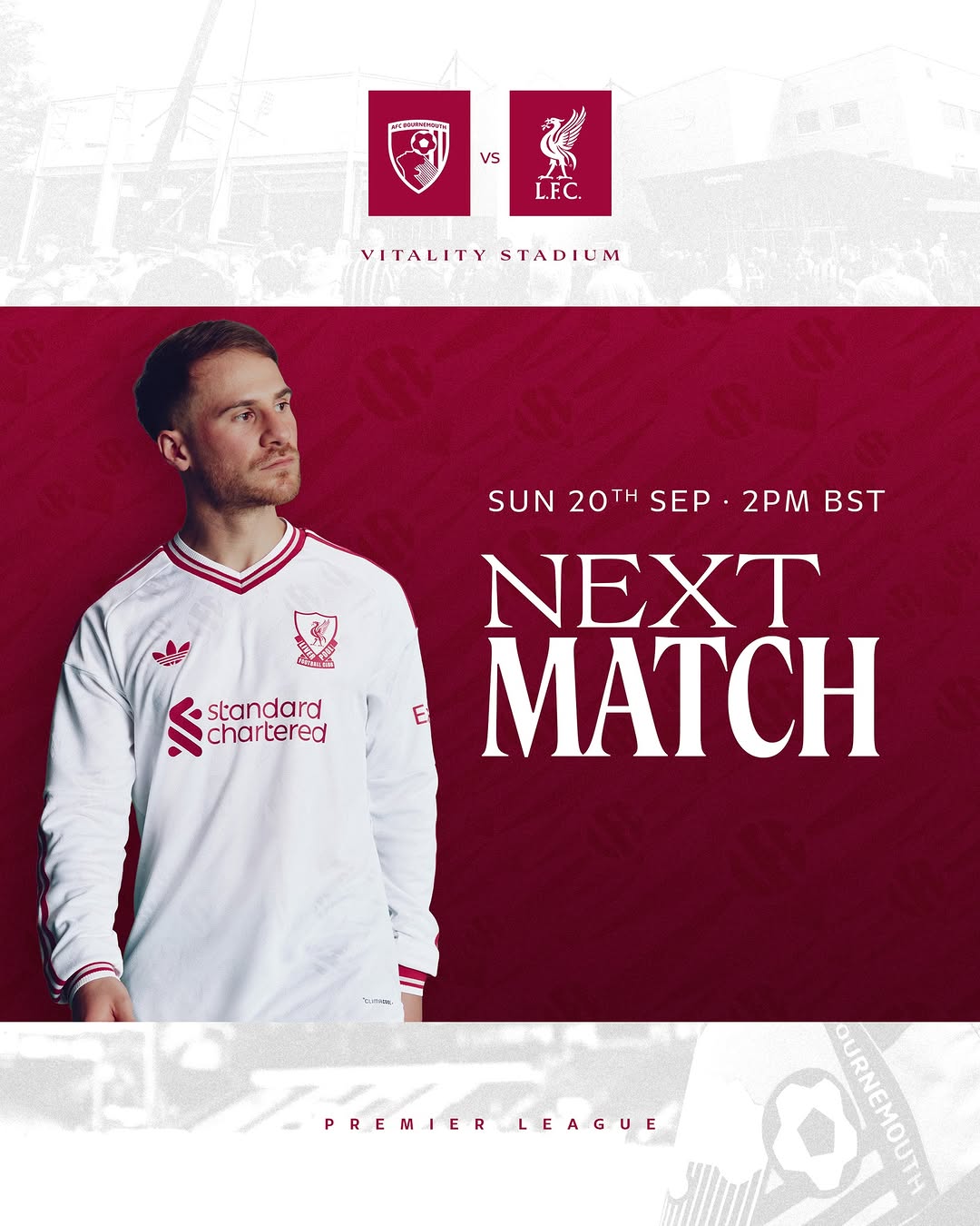 Next up: A trip to the south coast to take on Bournemouth 🌊 #BOULIV