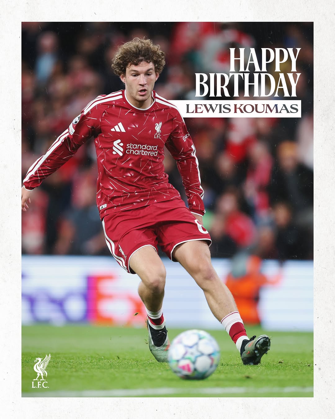 Happy birthday, Lewis! 🎈