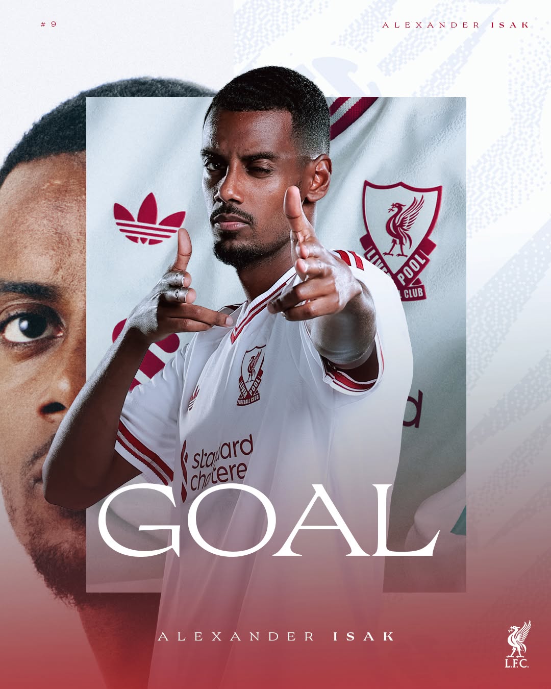 ISAK OPENS THE SCORING!!...