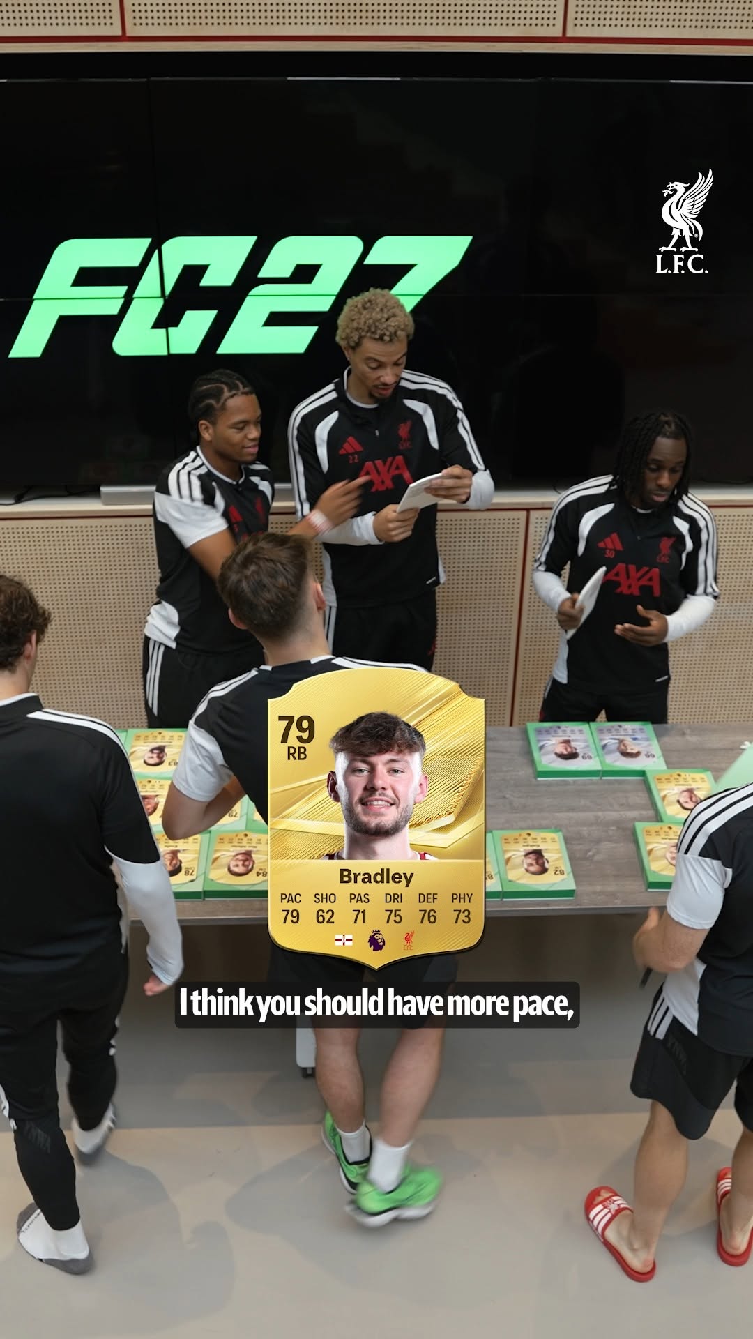 The squad receive #FC27 and react to their ratings 👀...