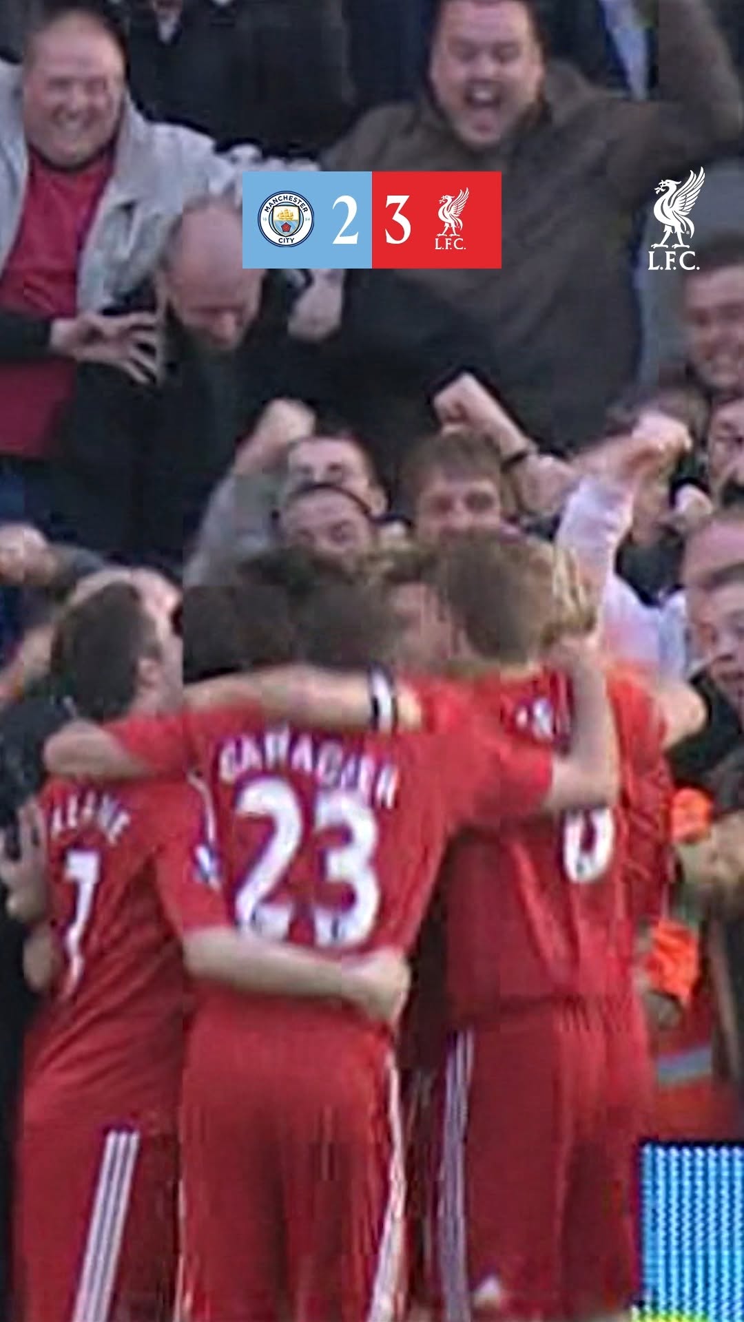 A comeback to remember at Manchester City ✊ 05/10/08 🔴